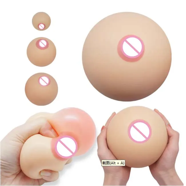 Breast Shaped Adult Anxiety Relief Squeeze Toys