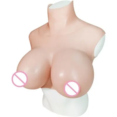 Boobs Mawr Artiffisial Merched Bron Silicon Llawn